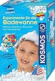 KOSMOS 657833 Experimente für die Badewanne, Experimentier-Spaß mit Seifenboot, Wasserrad und Taucherglocke, Forscher-Set, Experimentierset für Kinder, Badewannen-Spielzeug ab 6 Jahre