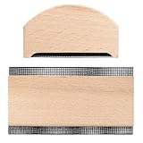 Prasacco 2 Stück Kaschmir Kamm, Kamm aus Kaschmir Kamm aus Wolle Entfernt Pillen und Flaum von Kleidung Fusselentferner Reinigungswerkzeug Kaschmirkamm Wollkamm für Kleidung, Strickwaren, Wollschals