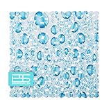 Brandsseller Duschmatte ca.53x53 cm Duscheinlage Badewanneneinlage Druckdesign - Wassertropfen