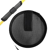 Pruojhw Schutzhülle für Kunstköder, Schutz für Angelhaken für Sportfischen, Schutzmantel aus Oxford-Stoff, hohe Dichte, für Angelköder in Salzwasser, Swimbait, Jig, Süßwasser und Barsch, Schwarz