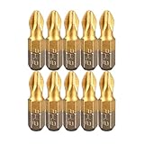 Zartes PH2 Schraubendreher-Bit-Set für Möbelbauprojekte, perfekt für Enthusiasten, 10-teilig