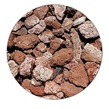 900 Gramm Lavagranulat rot Terrakotta Lavagestein Lavamulch Vulkangestein (16-32 mm)