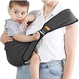 Kleinkind Trage Seitlich,Ergonomisch Toddler Carrier,Kindertrage Carrier Ab 2 Jahre 3 Jahre,Babytrage carrier, Verstellbare Baby Trage Für Neugeborene Bis 3-36 Monaten,Kleinkinder bis 20KG