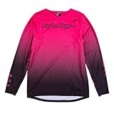 Troy Lee Designs Skyline Langarm-Mountainbike/BMX-Trikot für Herren, Bequeme Passform, leicht, atmungsaktiv, langlebig, Buzzed Berry, Medium, SKU 341638013