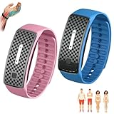 batlx Josfit Ultraschall Armband Gewichtsverlust Damen, Lympunclog-Titanarmband Pro, Josfit Lympunclog Titanium Unclog Wristband for Men and Women (2pcs-D)