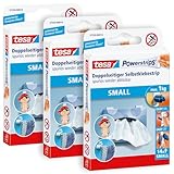 tesa Powerstrips SMALL (3 x 14 Stck.) Klebestrips - selbstklebend - bis 1 kg