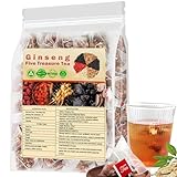 Ginseng & Mulberry Herbal Tea, Ginseng Five Treasures Kidney Tea