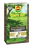 COMPO SAAT Schatten-Rasen, Rasensamen / Grassamen, Spezielle Rasensaat-Mischung mit wirkaktivem Keimbeschleuniger, 1 kg, 50 m²