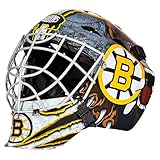 Franklin Sports Boston Bruins NHL Hockeytorwart-Gesichtsmaske – Torwartmaske für Kinder Street Hockey – Jugendliche NHL Team Street Hockeymasken