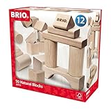 BRIO 30113 - Natur Holzbausteine 50Teile