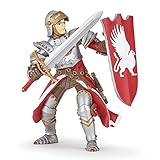Papo - Greifenritter - Fantastische mittelalterliche Figur - 3 Jahre alt - Fantastic & Medieval Collection - REGT die Fantasie und Kreativität an - Handbemalt - 7 x 5 x 8 cm - Tolle Geschenkidee