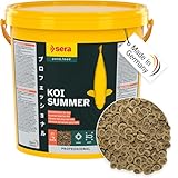 sera KOI Professional Koifutter 7 kg (21L) | Koi-Fischfutter für den Sommer | Für Temperaturen über 17°C | Geringere Wasserbelastung | Weniger Algen