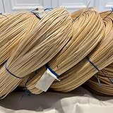 250/500g Peddigrohr Natur, Peddigrohr Flechtmaterial, Peddigrohr Staken, Korb Flechten Set, Weidenruten zum Flechten, Stuhlflechtrohr, Wiener Geflecht, Material für Korbflechten(3-4mm,500g)