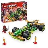 LEGO NINJAGO Lloyds Actionflitzer - Auto Bauspielzeug mit 2 Minifiguren für Rollenspiele, baubares Spielzeugauto für Kinder - Geschenk für Jungen und Mädchen ab 7 Jahren 71828