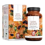 Wohlenzym Enzym Komplex mit 800mg Bromelain (5000 F.I.P), Papain, Rutin - Ananas & Papaya Enzym vegan - Immunsystem* Unterstütztung - Magensaftresistente Kapseln von NATURTREU®