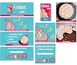 DECOCINO Fondant Lachs – 250 g – ideal zum Verzieren von Kuchen, Torten, Cupcakes – Palmölfrei & vegan