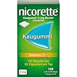 NICORETTE 2 mg freshfruit Kaugummi 105 St