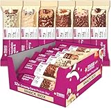 MaxiNutrition Creamy Core Bar MIX BOX, 6 Sorten (12 Riegel x 45 g), Jede Sorte enthält mindestens 14 g Eiweiß pro Riegel, Low Sugar, ohne Zuckerzusatz, ohne künstliche Aromen