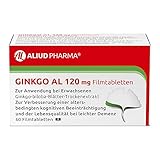 ALIUD PHARMA Ginkgo AL 120 mg, 60 Filmtabletten: Ginkgo-biloba-Blätter-Trockenextrakt, bei leichter Demenz