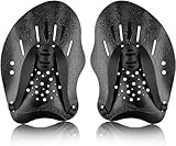 Handschaufel zum Schwimmen mit verstellbaren Gurten - Krafttrainingshilfe - Poolübungsgerät - Zubehör für Armtraining