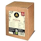 Klimmek Premium BIO Cranberrysaft - 100% BIO Direktsaft, Erfrischend & Belebend, 3 Liter Bag in Box