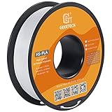 GEEETECH HS-PLA Filament 1,75mm pla Filament für Hochgeschwindigkeits-3D-Drucker, 1 Spule,1kg, Weiß