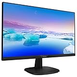 Philips 243V7QDSB - 24 Zoll FHD Monitor (1920x1080, 60 Hz, VGA, DVI, HDMI) schwarz