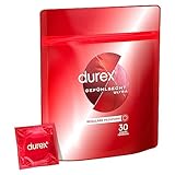 Durex Gefühlsecht Ultra Kondome – Extra dünne Spitze & mit Silikongleitgel befeuchtet – 30er Pack (1 x 30 Stück)