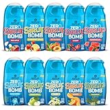 Bodylab24 ZERO Sirup BOMB Mixed Box 1 + 2, 10 x 65ml, zuckerfrei und praktisch ohne Kalorien, mit nur 1kcal je 100ml Wasser-Sirup-Mischung, hochkonzentriert, für 8 l Fertiggetränk
