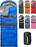 MalloMe Schlafsack Outdoor - Schlafsack Erwachsene und Kinder - Schlafsack Winter, Schlafsäcke, Camping Sleeping Bag, Deckenschlafsack - Winterschlafsack - Leicht, Tragbar, Warm, Deckenschlafsäcke