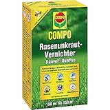 Compo Rasenunkraut-Vernichter Banvel Quattro, Bekämpfung von schwerbekämpfbaren Unkräutern im Rasen, Konzentrat, 150 ml (150 m²)