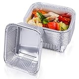 Mamatura Aluschalen klein [Napoleon Gasgrills] 25 Napoleon Alu Tropfschalen, Fettauffangschalen Gasgrill, Gilltassen | Napoleon Grill Zubehör | Travel-Q, Smoker, Rogue | Asietten Alu Grillschalen (25)