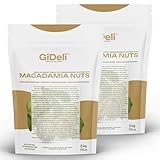 GiDeli Macadamianüsse bruch 2 x 5kg- ungesalzen nüsse in Rohkostqualität - cremig & nussig - reich an einfach ungesättigten Fettsäuren – ideal für Müsli, Patisserie & Foodservice