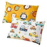 YOFDAL 2 Stück Kissenbezug, 100% Baumwolle,kinder kopfkissen 30 x 50 cm, weich, atmungsaktiv, für Jungen und Mädchen
