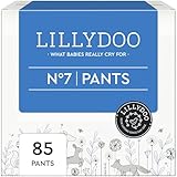 LILLYDOO hautfreundliche Pants, Größe 7 (17+ kg), Monatsbox (85 Stück)