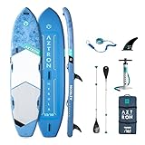 AZTRON Unisex – Erwachsene SUP NEBULA 12'10' 2+1 Person, himmelblau