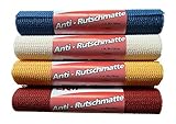 CKM Antirutschmatte rutschfeste Unterlage 30 x 150cm 220g/m² (Weiß)