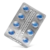 16 blaue hochdosierte Tabletten für Männer. Wirkstoffe auf Naturbasis. Keine synthetischen Zusatzstoffe. Gewünschte Ergebnisse - stärker und schneller. (Nahrungsergänzung flav.d.)