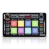 Reloop Neon – Add-On USB DJ Controller mit anschlagdynamischen RGB-Performance-Drumpads, Plug and Play mit Serato DJ Pro, (schwarz)