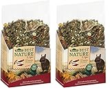 Dehner Best Nature Nagerfutter Adult, Degufutter, 2 kg (Packung mit 2)