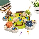 Hungriger Dinosaurier – Lernspielzeug für Hand-Augen-Koordination – Gesellschaftsspiel Interaktives Dinosaurier, isst Bohnen | für und Mädchen,