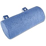 Bestlivings Badewannenkissen Nackenkissen Kissen mit Saugnäpfen Auswahl: ca. 11 x 25 cm, Farbe: blau - hellblau