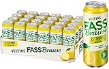 VELTINS Fassbrause Zitrone Alkoholfrei, EINWEG (24 x 0.5 l Dose)