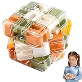 STFYUG 3D Labyrinth würfel Puzzle Spiel, Large-Labyrinth 3D Puzzles, Interaktives Würfel Labyrinthspiel Pädagogisches Denkspielzeug, Geschenk für Stressabbau Konzentration Logiktraining (B)