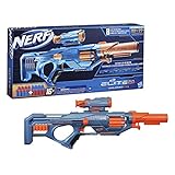 Nerf Elite 2.0 Eaglepoint RD-8 Blaster, 8-Dart Trommel, Abnehmbares Fernrohr und Abnehmbarer Lauf, 16 Nerf Darts, Bolzen