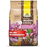 Neudorff NeudoHum OrchideenErde - Torffreie Bio-Erde für traumhafte Blüten Aller Orchideenarten, 3 Liter
