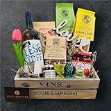 Mama needs some wine | Ideal als Geschenk | Für viele Anlässe, z,B. Geburtstag, Jubiliäum, Muttertag | Ein einzigartiger Korb