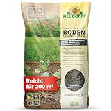 Neudorff Terra Preta BodenVerbesserer – Bio-Dünger mit Bio-Pflanzkohle zur nachhaltigen Bodenverbesserung aller Böden und Kulturen, 20 kg für 200 m²