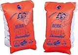 BEMA Schwimmflügel für Kinder bis 1 Jahr, Größe 00, Blau, Orange