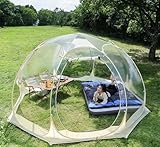 Bubble Tent Pop Up Kuppelpavillon, Tragbares wasserdichtes Campingzelt für 2-5 Personen, 360°-Fensterdesign, leichtes Strandzelt für Hinterhof-Essen und Sternenbeobachtung